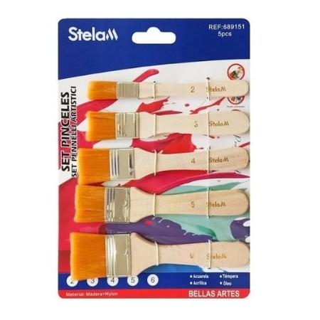 Set De Brochas 5 PCS