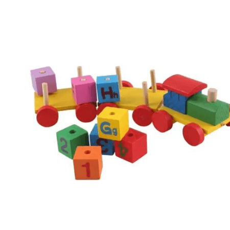 Tren de Madera didáctico