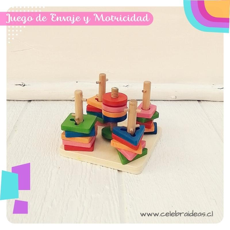 Juego De Encaje Y Motricidad Fina - Imagen 2