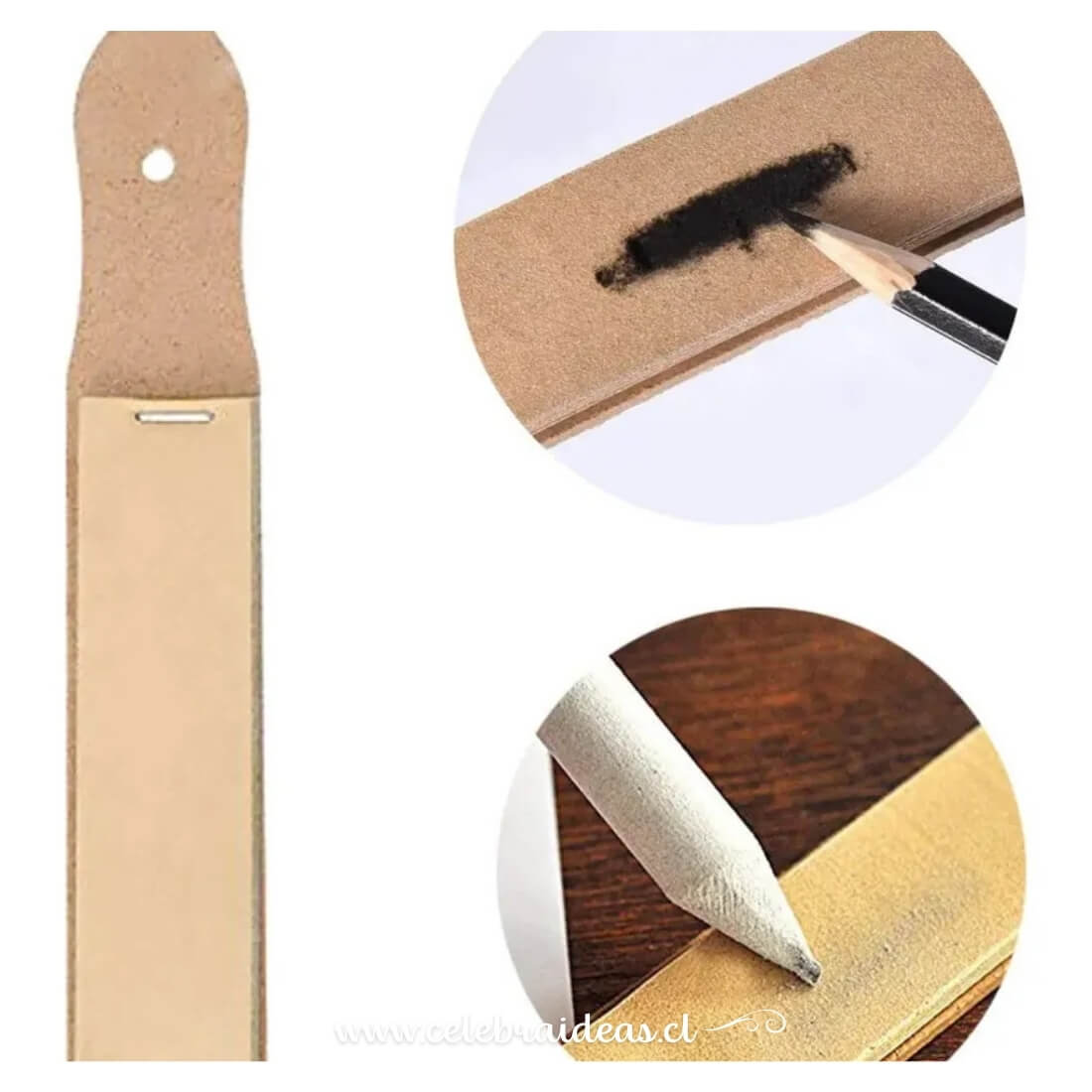 Set de Difuminos y Lija – 4 Piezas para Sombreado y Grafito - Imagen 4