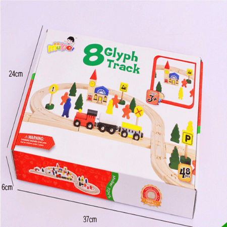 Pista Tren Con Imanes 48 PCS - Imagen 3