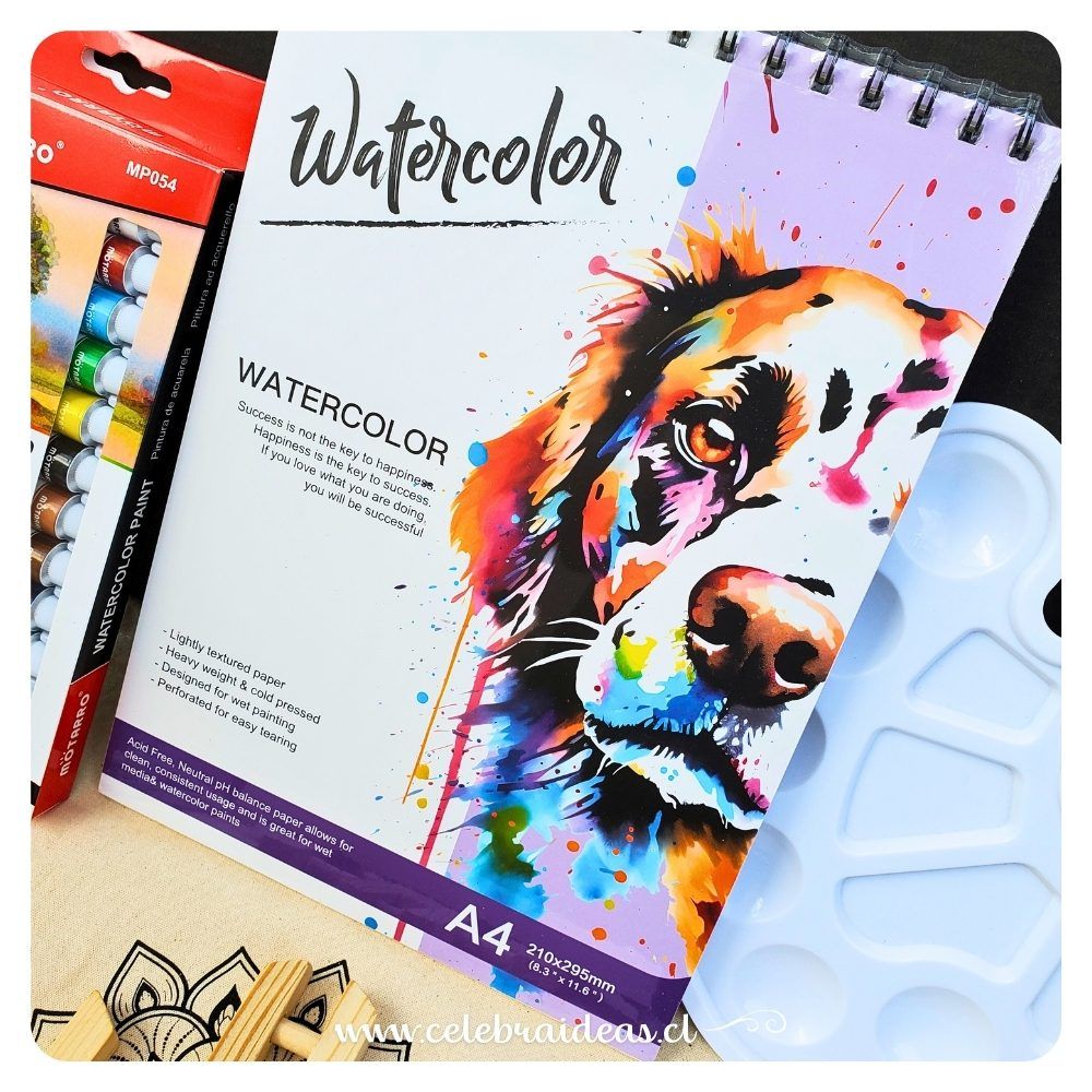 Croquera Artística para Acuarela A4 – Block 24 Hojas 160 grs. - Imagen 3