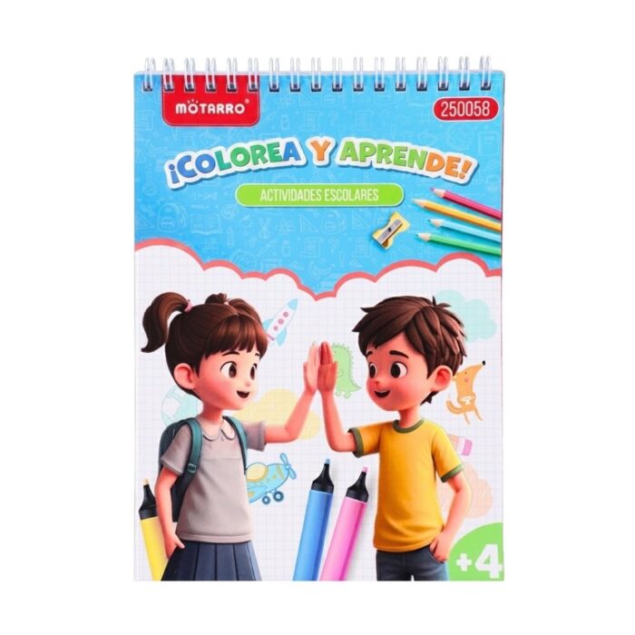 Cuaderno Didáctico Infantil ¡Colorea y Aprende!